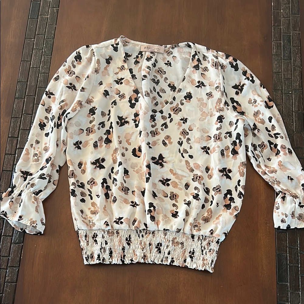 Floral Print Women's Top